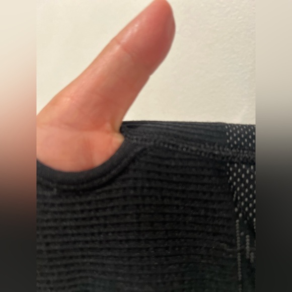 Athleta Fast Track 1/4 zip base layer L/S pullover Dark gray Running Top Size S - Picture 9 of 9